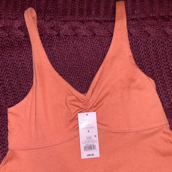 Peach/orange cotton dress from target - Picture 2 of 3